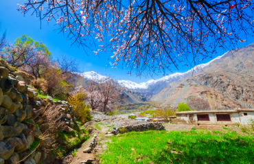 beautiful landscape of rural villages, Shigar valley1