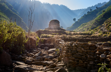 Stupa in Shingardar