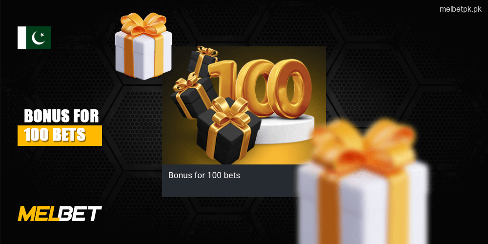 All about MelBet Bonus for 100 bets