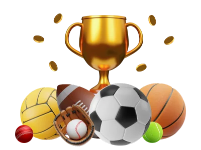 Wide selection of Betting markets